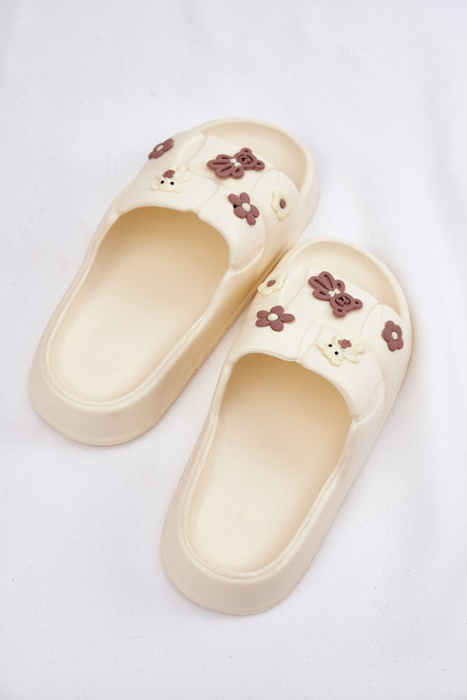 LichtgeInicht pantoffels Slippers Z Przypinkami ivoor Redienna