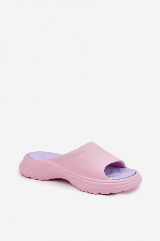 LichtgeInicht pantoffels Damespantoffels Big Star RR274A587 roze LichtgeInicht pantoffels Damespantoffels Big Star RR274A587 roze