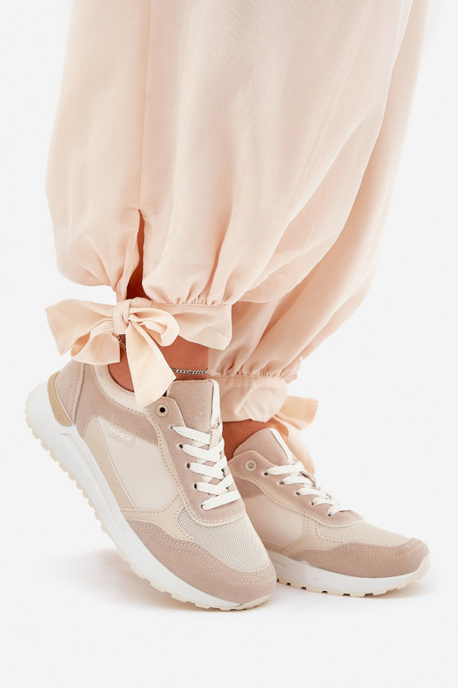 Sportiniai bateliai moteriški smėlio... Sportiniai bateliai moteriški smėlio...