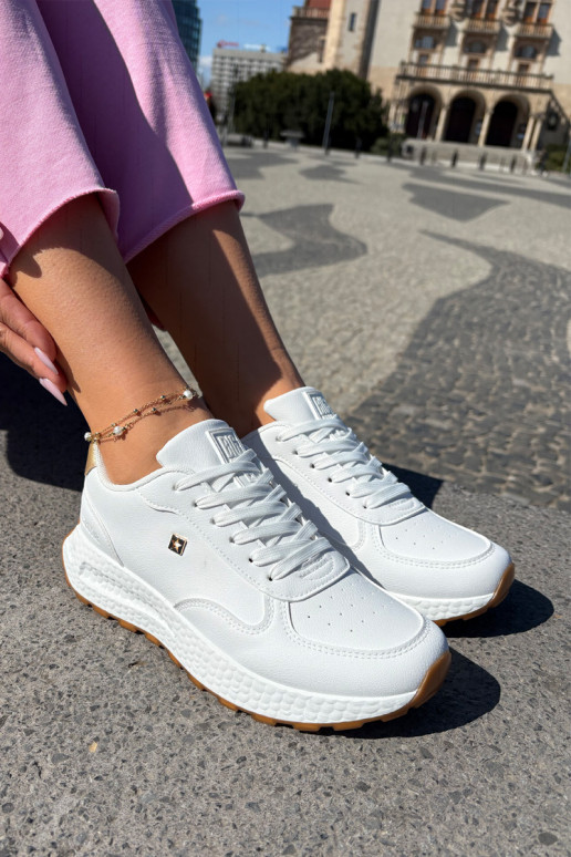 Sportieve schoenen Dames Big Star RR274629 HI-POLY SYSTEM wit