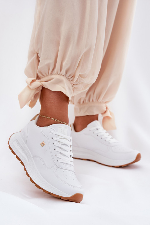 Sportieve schoenen Dames Big Star RR274629 HI-POLY SYSTEM wit