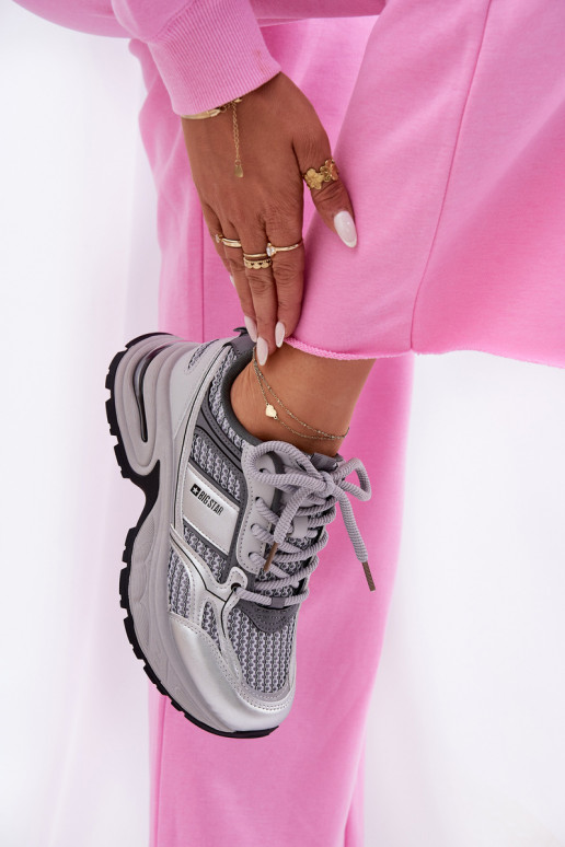 Dames grijze sneakers Big Star RR274A193