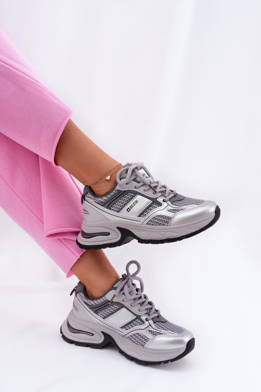 Dames grijze sneakers Big Star RR274A193