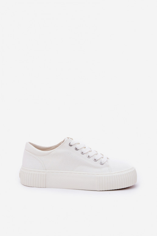 Dames witte vrijetijdsschoenen Big Star RR274405