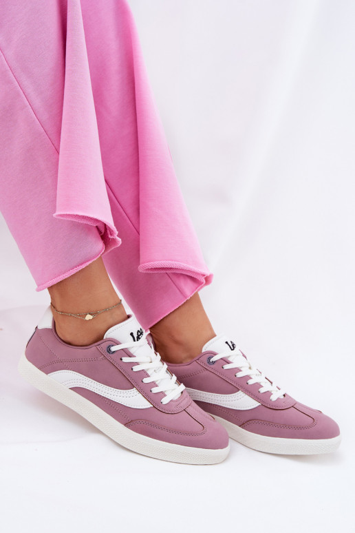 Dames paarse sneakers Lee Lian Inomen Loin 50251005.72G Dames paarse sneakers Lee Lian Inomen Loin 50251005.72G