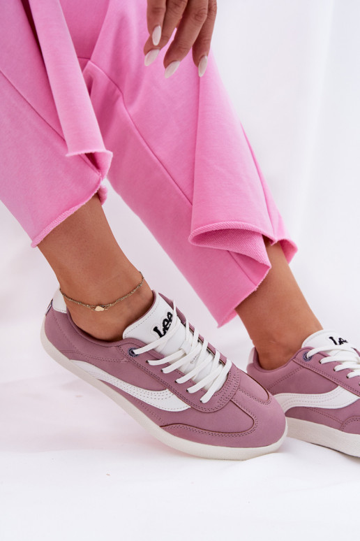Dames paarse sneakers Lee Lian Inomen Loin 50251005.72G Dames paarse sneakers Lee Lian Inomen Loin 50251005.72G