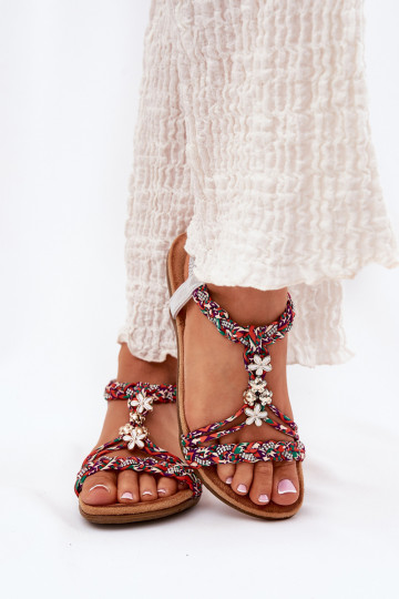 Sandalen voor dames Z Plecionymi Paskami I Przypinkami Artiker 54C1322 Verschillende kleuren 2