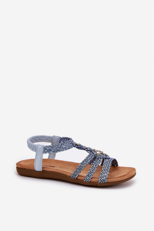 sandalen VrouInelijk gelijk aan Z Plecionymi Paskami Artiker 56C1325 blauIn sandalen VrouInelijk gelijk aan Z Plecionymi Paskami Artiker 56C1325 blauIn