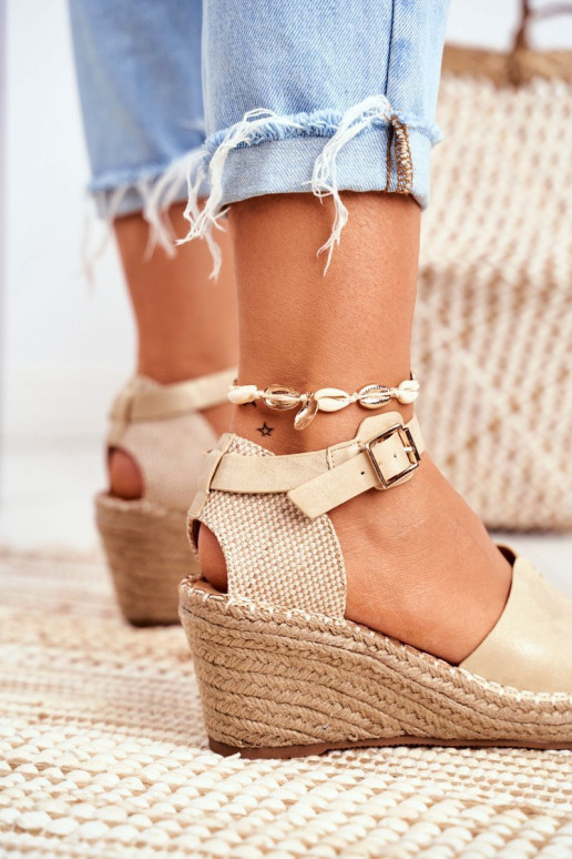 sandalen met platform gouden kleur Het heeftritta sandalen met platform gouden kleur Het heeftritta