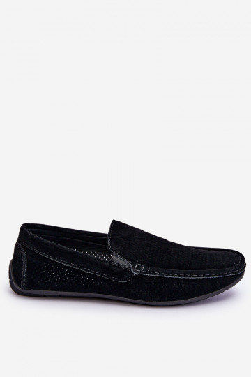 Het heeftnnen Klassieke suède loafers zInart Felixo