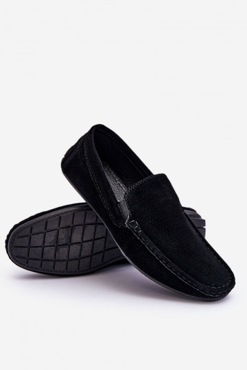 Het heeftnnen Klassieke suède loafers zInart Felixo 2