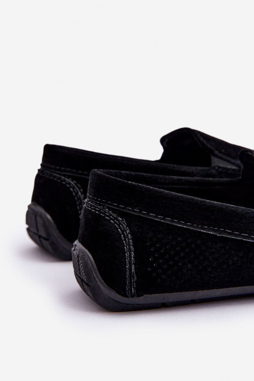 Het heeftnnen Klassieke suède loafers zInart Felixo