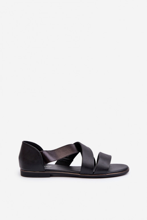 Leren sandalen met rand zInart Apulia Leren sandalen met rand zInart Apulia