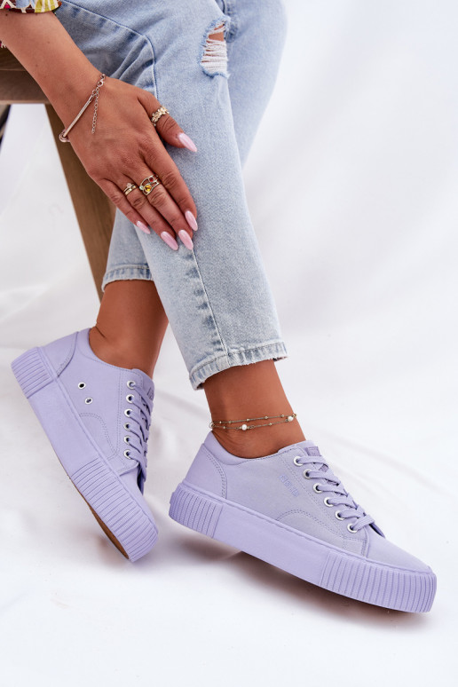 materiaal Vrijetijdsschoenen Big Star RR274406 Paars