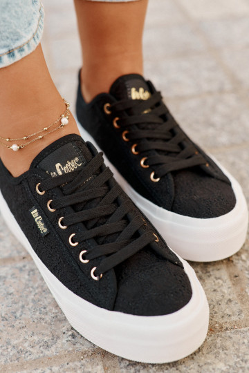Casual schoenen met veters Lee Cooper LCIN-25-31-3439L in zwart 2