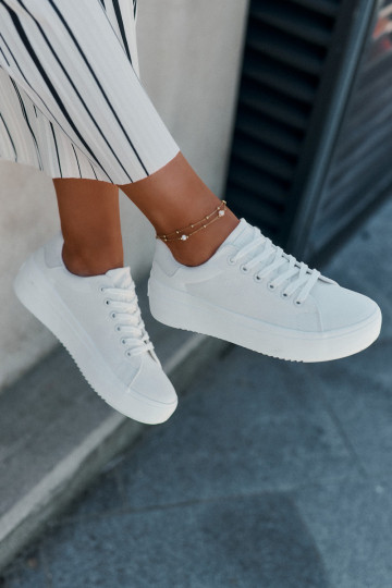 materiaal Vrijetijdsschoenen met platform Big Star RR274463 Initte kleur