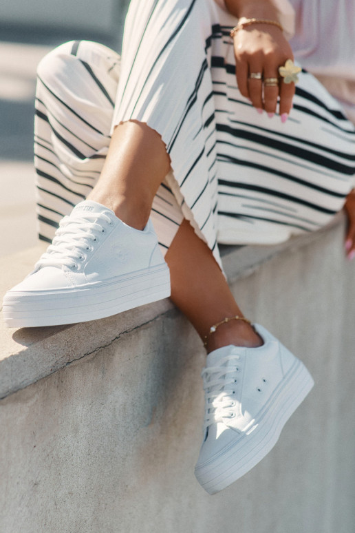 Eko Leer Vrijetijdsschoenen met platform Big Star RR274298 Initte kleur Eko Leer Vrijetijdsschoenen met platform Big Star RR274298 Initte kleur