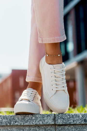 materiaal Vrijetijdsschoenen Big Star RR274407 beige