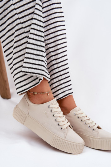 materiaal Vrijetijdsschoenen Big Star RR274407 beige 2