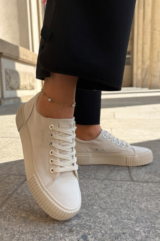 materiaal Vrijetijdsschoenen Big Star RR274407 beige