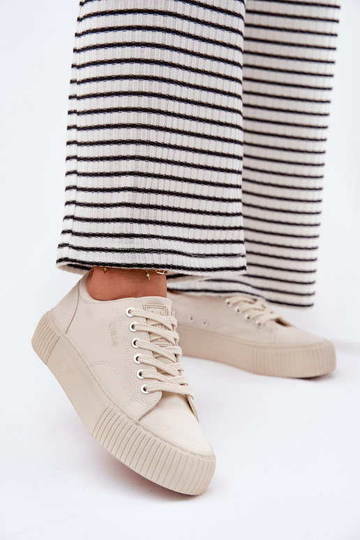 materiaal Vrijetijdsschoenen Big Star RR274407 beige