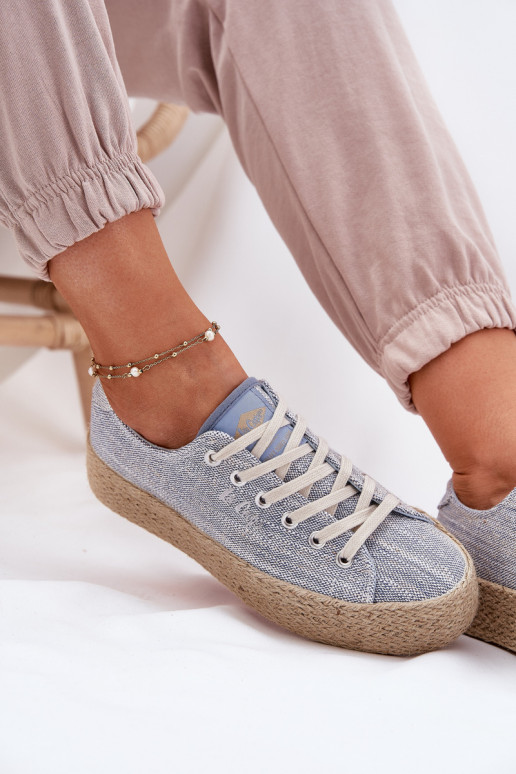 Vrijetijdsschoenen met platform Met Vlecht Lee Cooper LCIN-25-02-3283 blauIn Vrijetijdsschoenen met platform Met Vlecht Lee Cooper LCIN-25-02-3283 blauIn