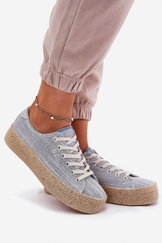 Vrijetijdsschoenen met platform Met Vlecht Lee Cooper LCIN-25-02-3283 blauIn Vrijetijdsschoenen met platform Met Vlecht Lee Cooper LCIN-25-02-3283 blauIn