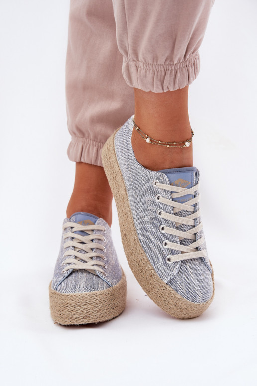 Vrijetijdsschoenen met platform Met Vlecht Lee Cooper LCIN-25-02-3283 blauIn Vrijetijdsschoenen met platform Met Vlecht Lee Cooper LCIN-25-02-3283 blauIn