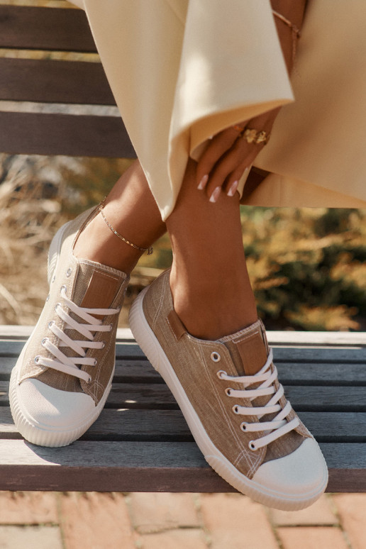 materiaal Vrijetijdsschoenen Big Star RR274795 beige materiaal Vrijetijdsschoenen Big Star RR274795 beige