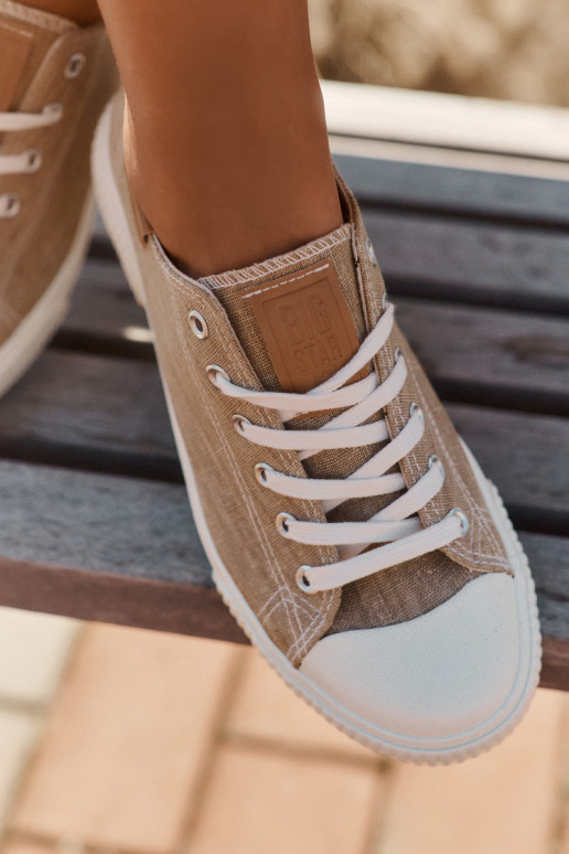 materiaal Vrijetijdsschoenen Big Star RR274795 beige materiaal Vrijetijdsschoenen Big Star RR274795 beige