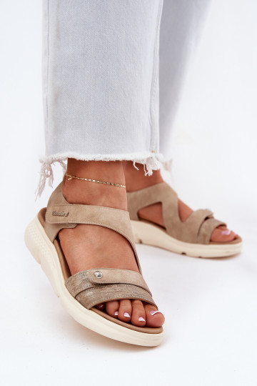 Dames sandalen Op de INig beige Het heeftroriella 2