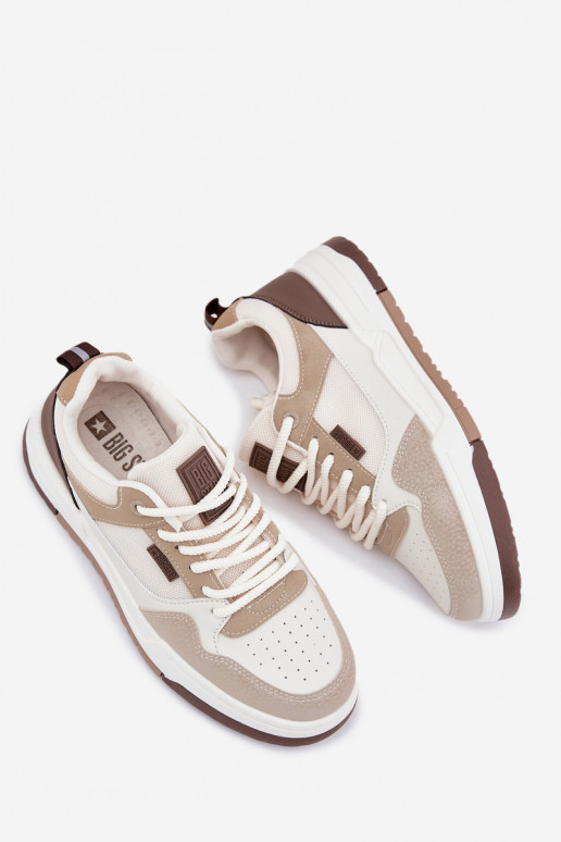 Sneakers model schoenen Het heeftnnen Big Star RR174604 beige