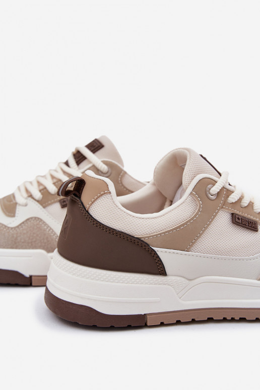 Sneakers model schoenen Het heeftnnen Big Star RR174604 beige