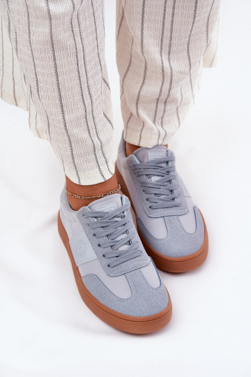 Dames sneakers, Big Star RR274805, blauwe kleur