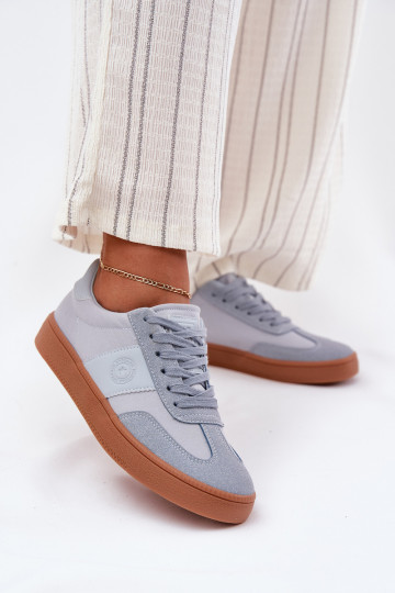 Dames sneakers, Big Star RR274805, blauwe kleur 2
