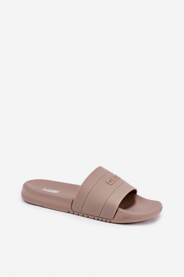 Heren slippers, Big Star RR174A048, zandkleur