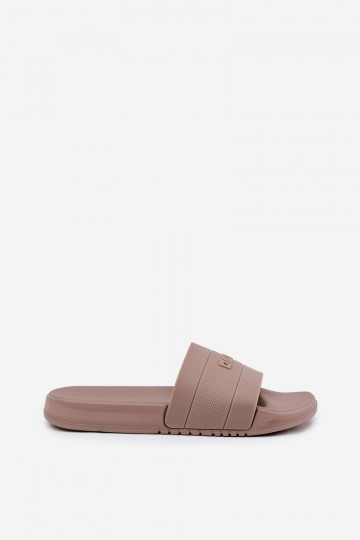 Heren slippers, Big Star RR174A048, zandkleur 2