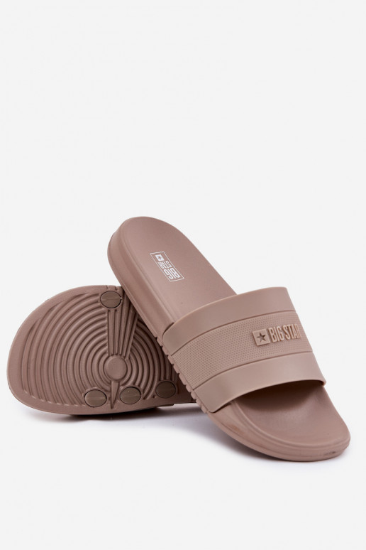 Slippers Het heeftnnen Big Star RR174A048 beige