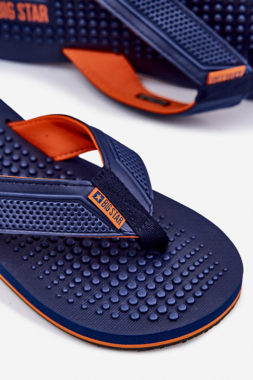 Het heeftnnen Slippers Slippers Big Star RR174437 donkerblauIn