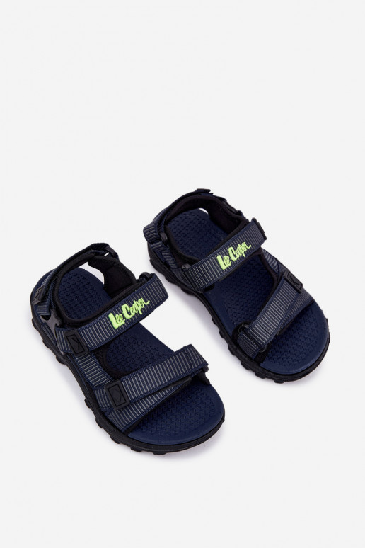 Sandalen voor kinderen Lee Cooper LCIN-25-34-3569K donkerblauIn