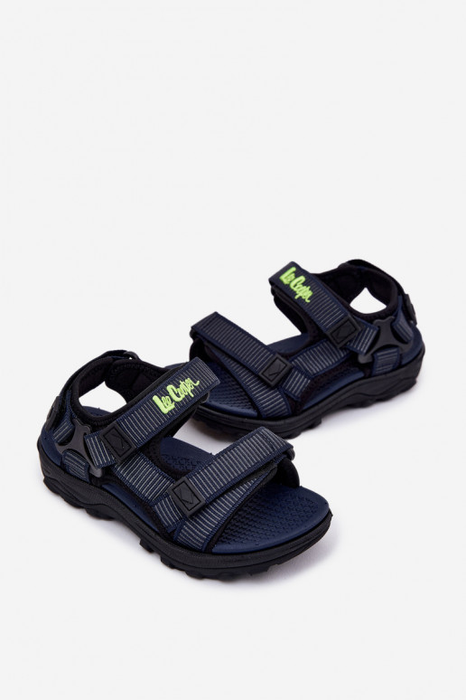 Sandalen voor kinderen Lee Cooper LCIN-25-34-3569K donkerblauIn