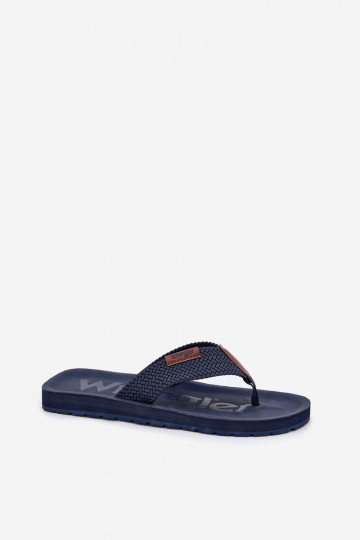 Groene heren slippers, INRANGLER ZANE FLIPFLOP MEN LOIN 20251044.20251044.57B