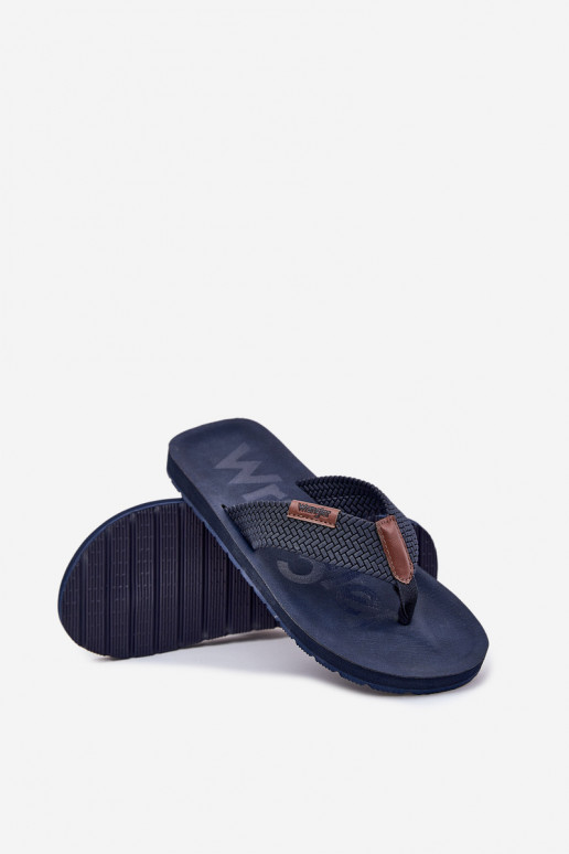 Slippers Slippers Het heeftnnen INRANGLER ZANE FLIPFLOP MEN LOIN 20251044.24H donkerblauIn