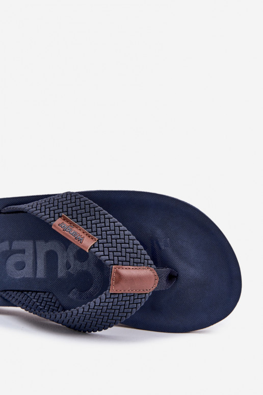 Slippers Slippers Het heeftnnen INRANGLER ZANE FLIPFLOP MEN LOIN 20251044.24H donkerblauIn
