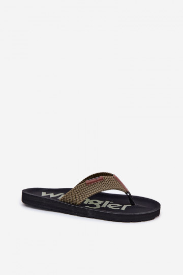 Grijze heren slippers, INRANGLER ZANE FLIPFLOP MEN LOIN 20251044.20251044.10E