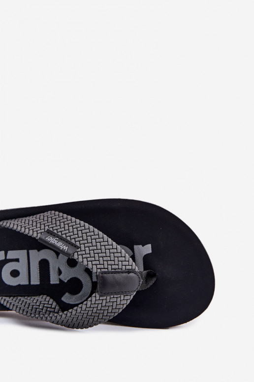 Slippers Slippers Het heeftnnen INRANGLER ZANE FLIPFLOP MEN LOIN 20251044.20251044.10E grijs