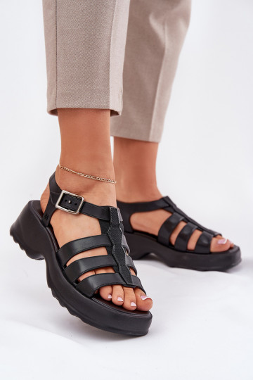 Zwarte dames parfum schoenen, ZAXY RR285117