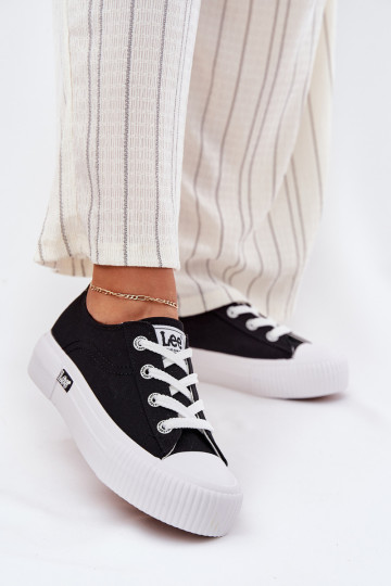 Zwarte casual schoenen met platform, LEE ISLA C INOMEN LOIN 50251001