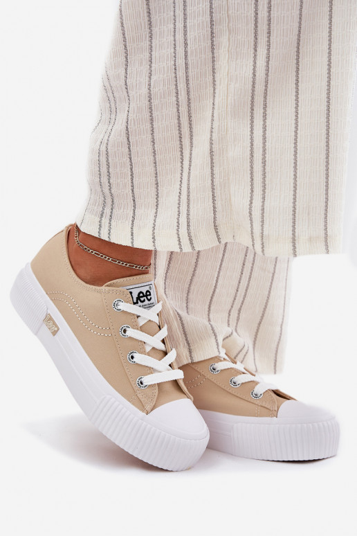 Vrijetijdsschoenen met platform LEE ISLA C INOMEN LOIN 50251001 beige Vrijetijdsschoenen met platform LEE ISLA C INOMEN LOIN 50251001 beige
