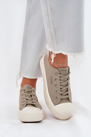 Grijze casual schoenen met platform, Big Star RR274779 2